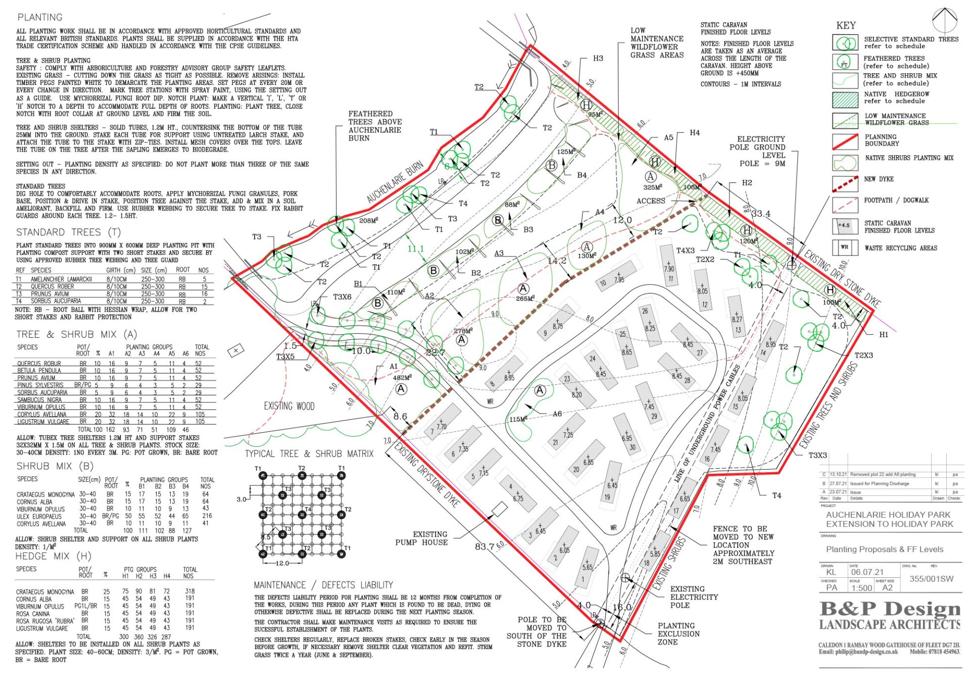 Auchenlarie Site Layout RevC 500 Auchenlarie Site Layout RevC 500